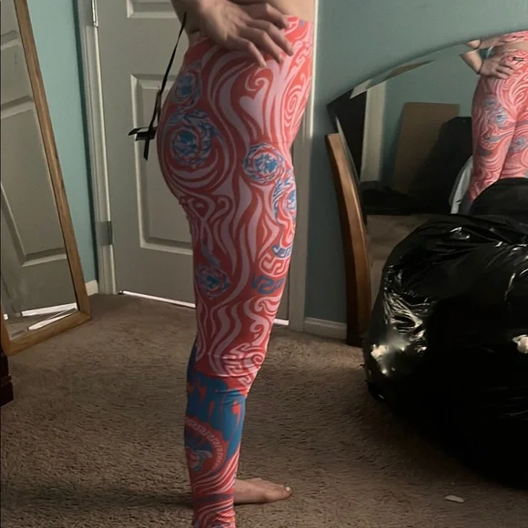 Vibrant Patterned Leggings